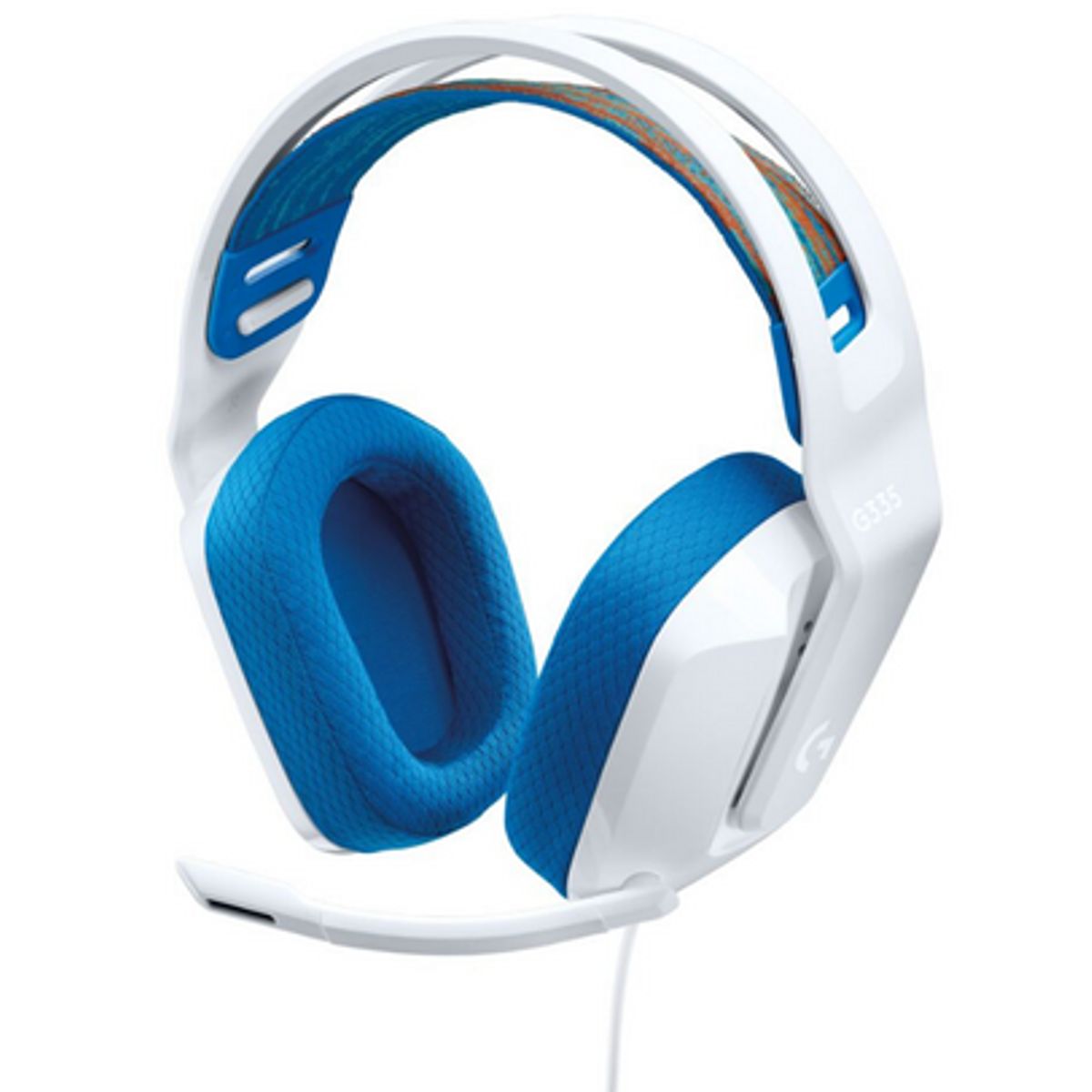LOGITECH - Logitech G335 Diadema Gamer Pc Ps5xbox Color  Confort Blanco