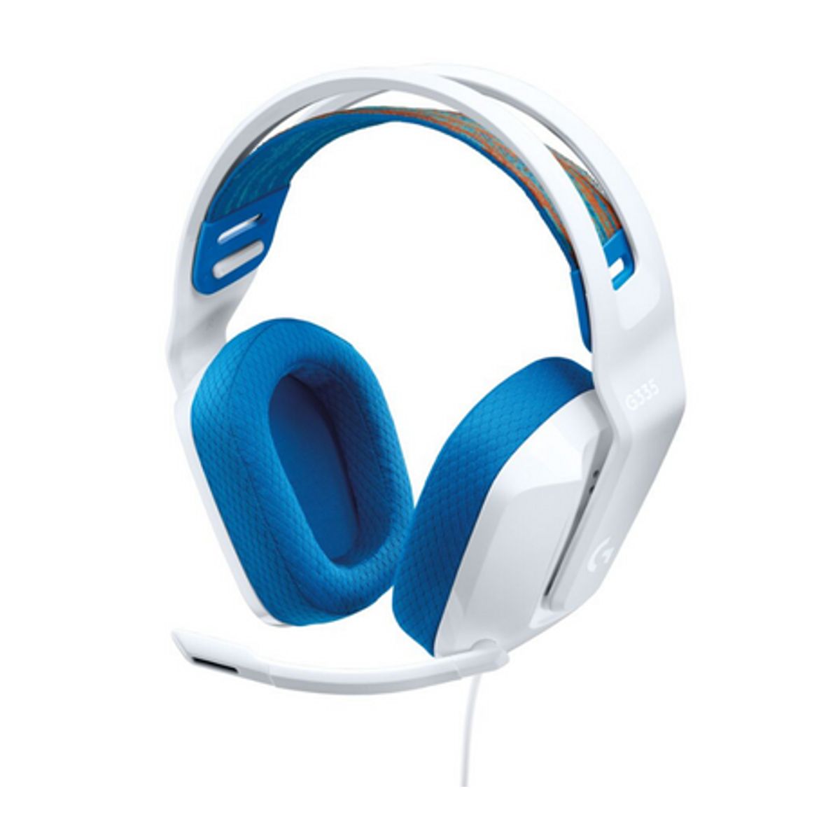 LOGITECH - Logitech G335 Diadema Gamer Pc Ps5xbox Color  Confort Blanco