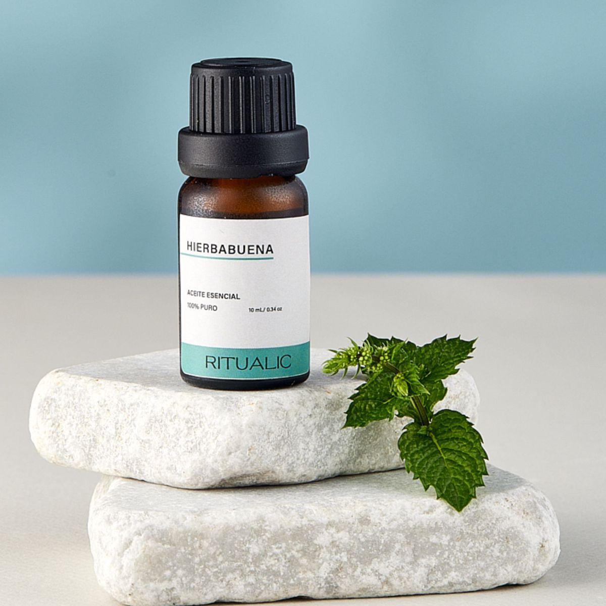 RITUALIC LABORATORIO DE PLANTAS - Aceite Esencial Hierbabuena 100% Puro 10 ml RITUALIC