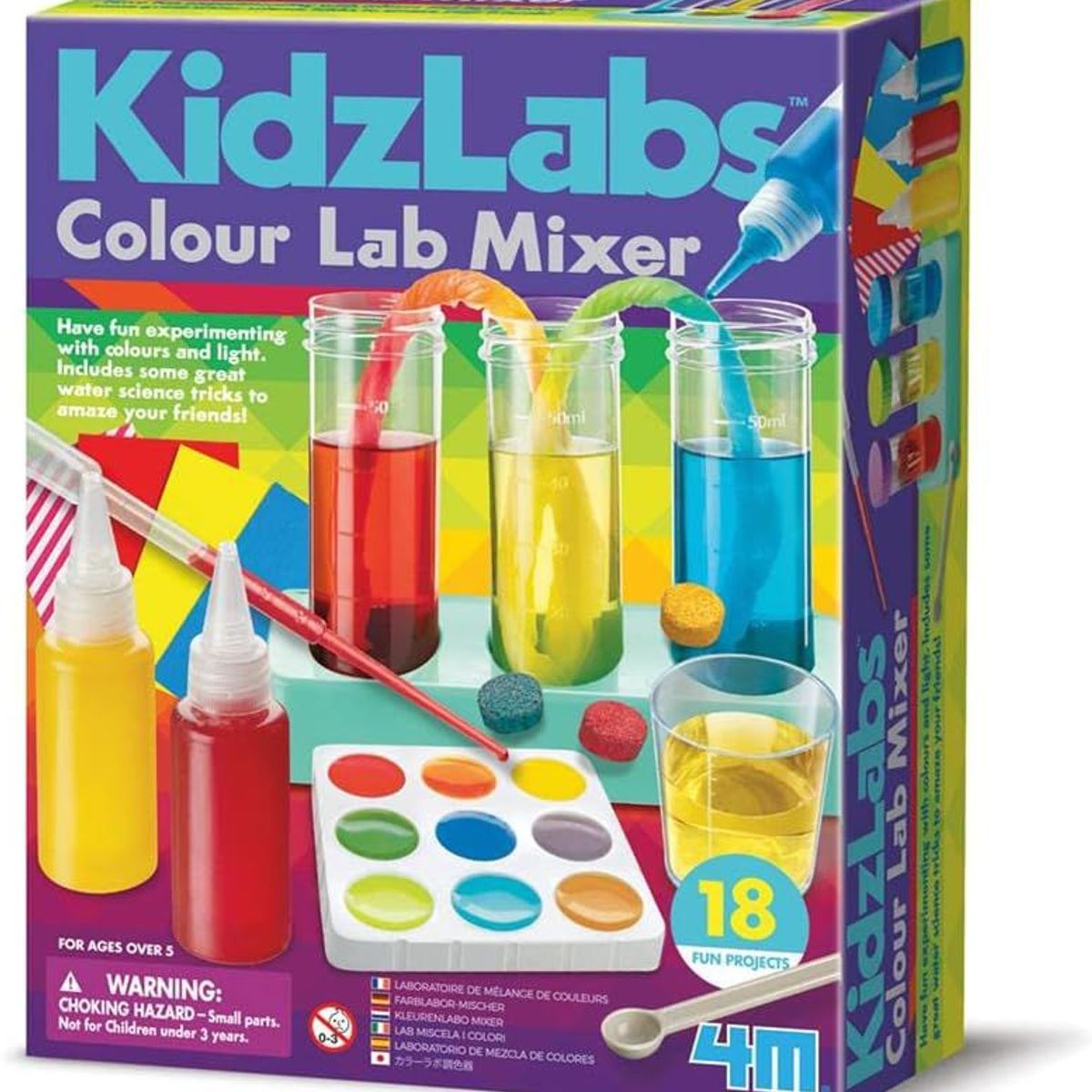 4M - Experimento Laboratorio De Colores Juego Para Niños Niñas
