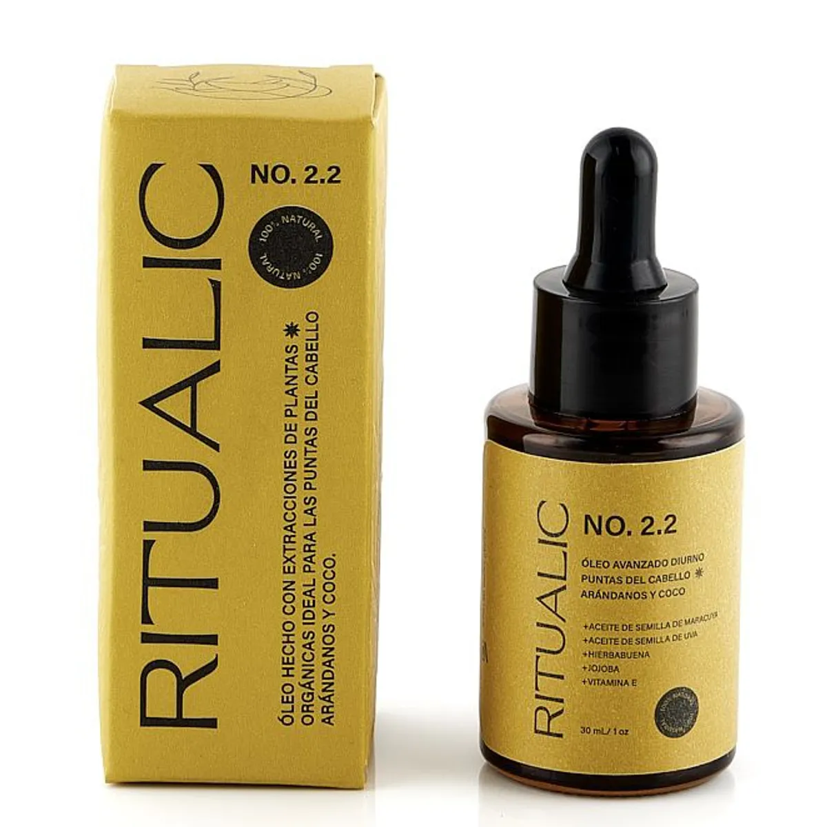 RITUALIC LABORATORIO DE PLANTAS - No22 Óleo Puntas del Cabello Hierbabuena RITUALIC