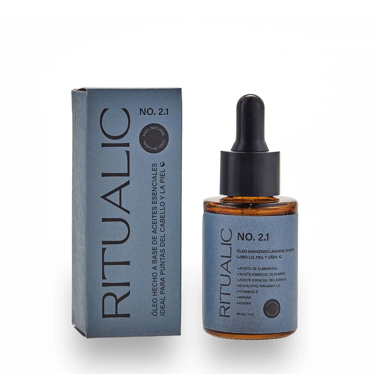 RITUALIC LABORATORIO DE PLANTAS - No21 Óleo Nocturno Cabello Piel y Uñas Lavanda Romero