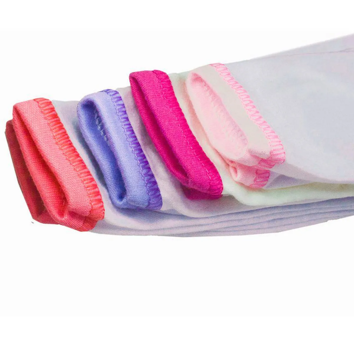 BABY KDS - Set mamelucos para bebe niña x4 glotoncitos -  multicolor.