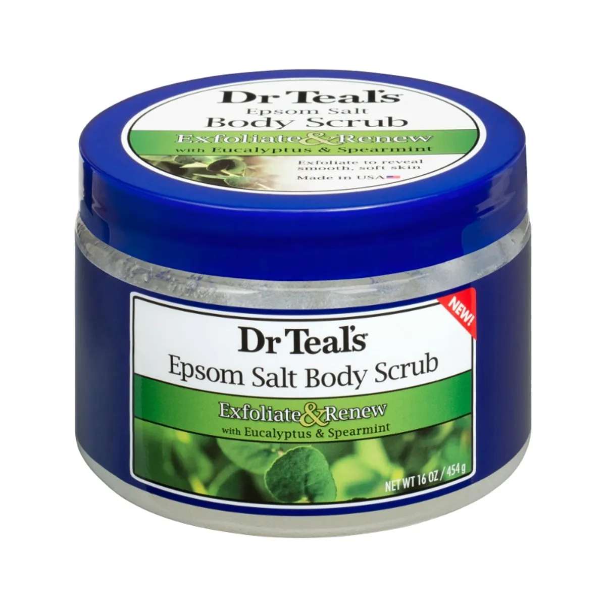 DR TEAL'S - Dr Teals Sales Exfoliantes Eucalipto Menta 16oz