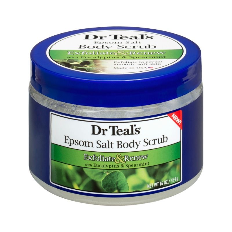 DR TEAL'S - Dr Teals Sales Exfoliantes Eucalipto Menta 16oz