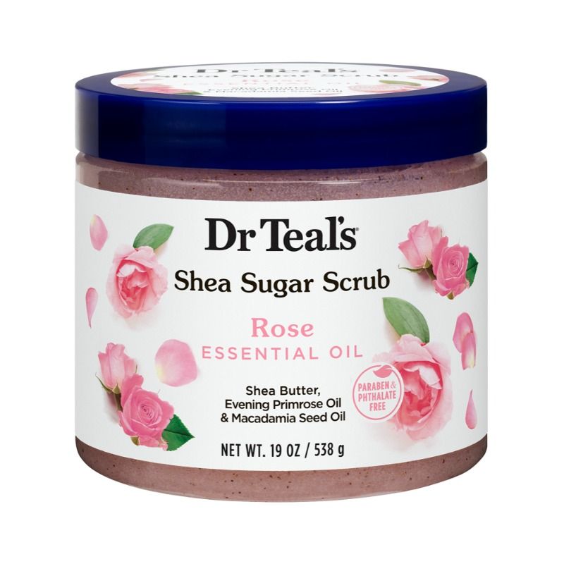 DR TEAL'S - Dr Teals Azucar Exfoliante de Rosas Oil 19oz