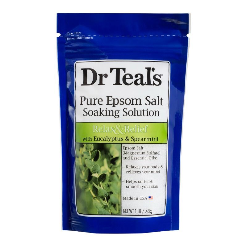 DR TEAL'S - Dr Teals Sal de Epsom Eucalipto Menta 1lb