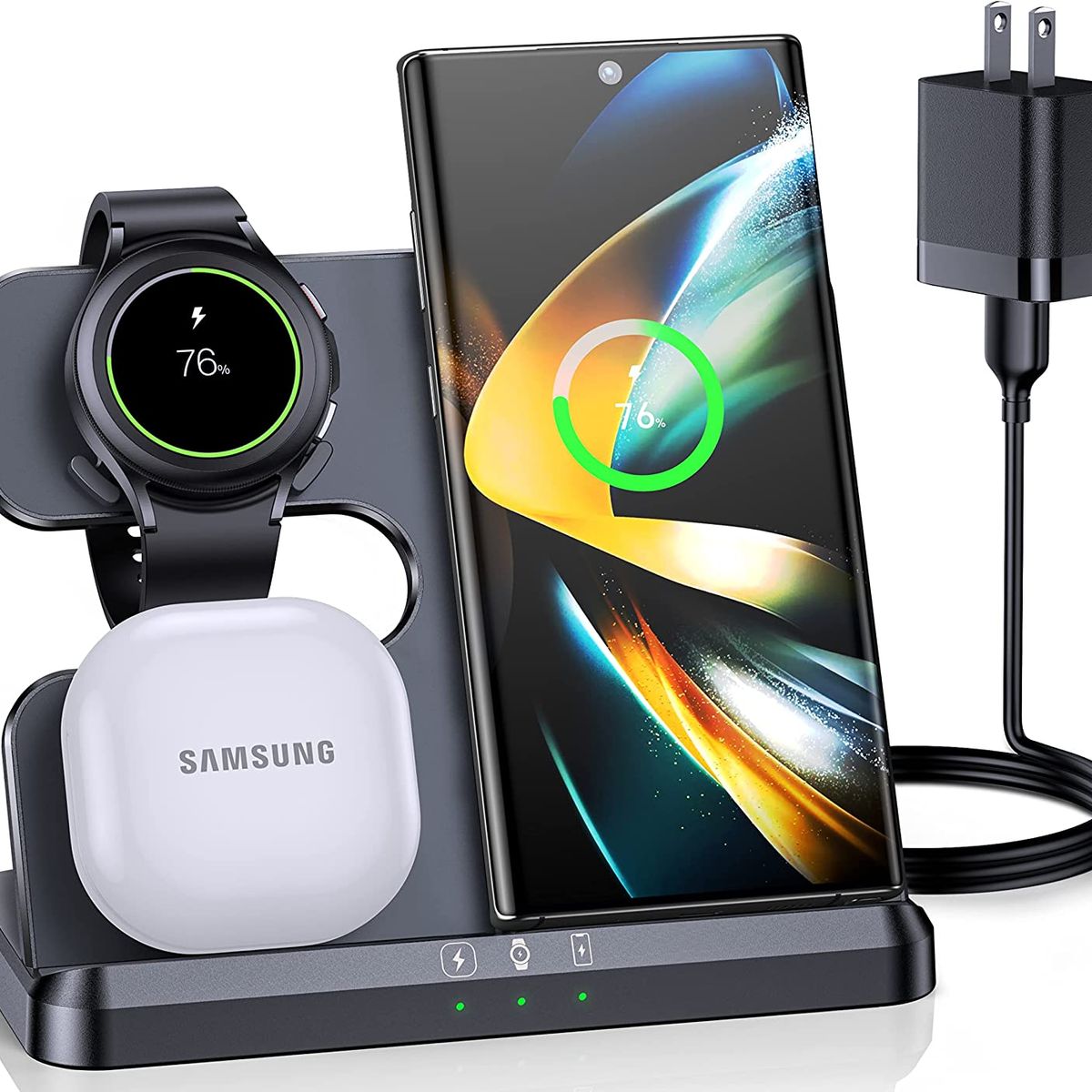 GENERICO - Estación De Carga Inalámbrica para Samsung Celular Galaxy Watch Buds