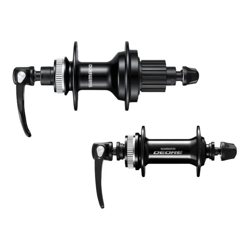 SHIMANO - Manzanas Shimano FH-MT500/HB-6000 Deore 12 vel Puntilla Micro Spline