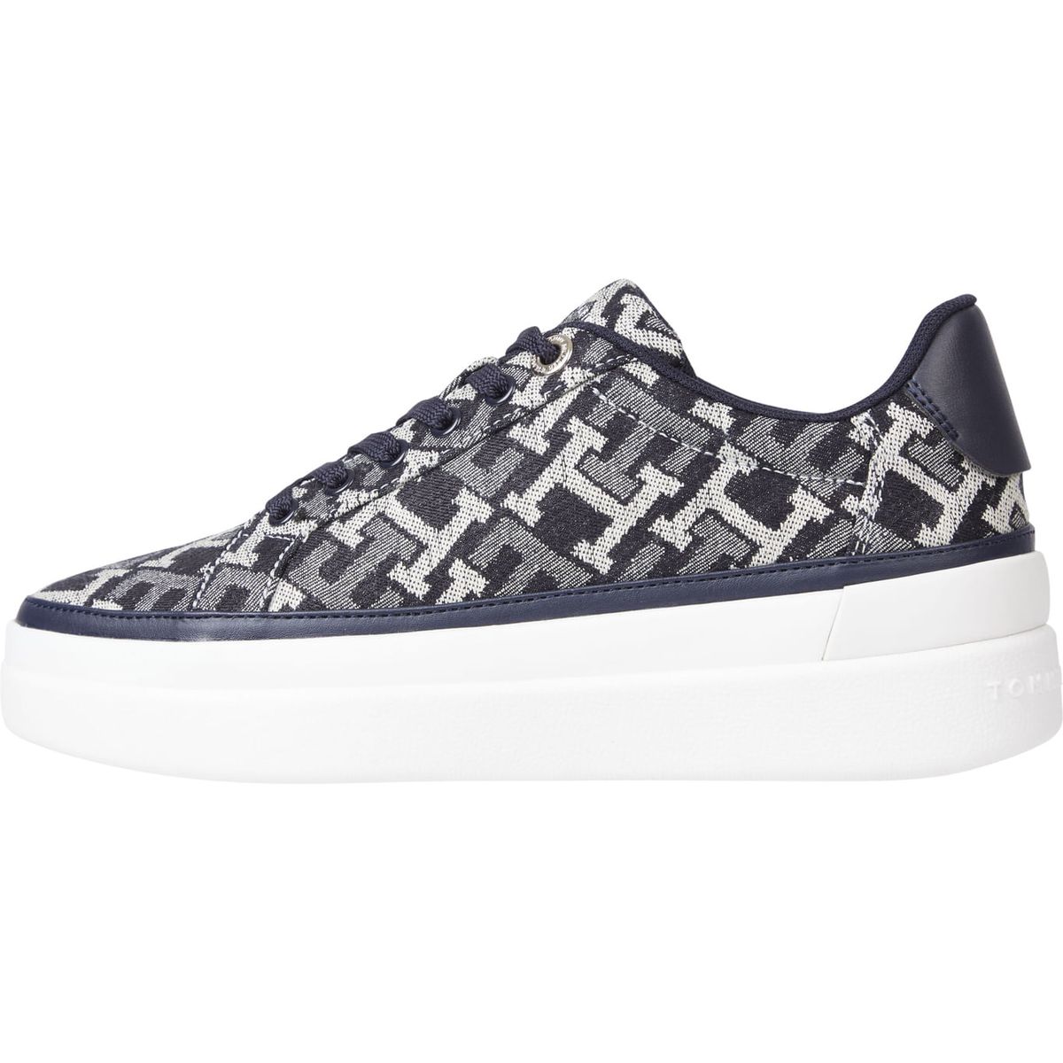 TOMMY HILFIGER - Tenis Con Suela Cupsole En Tejido Denim Tommy Hilfiger