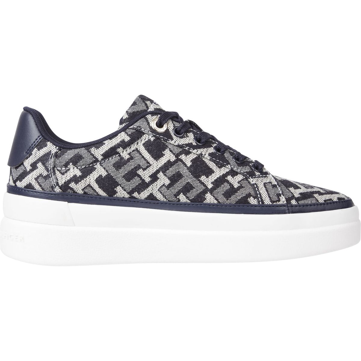 TOMMY HILFIGER - Tenis Con Suela Cupsole En Tejido Denim Tommy Hilfiger