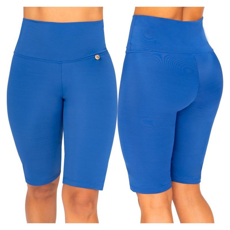 PRAIE - Panty de Vestido de Baño PRAIE 0002 Rey Short Largo Control Abdomen