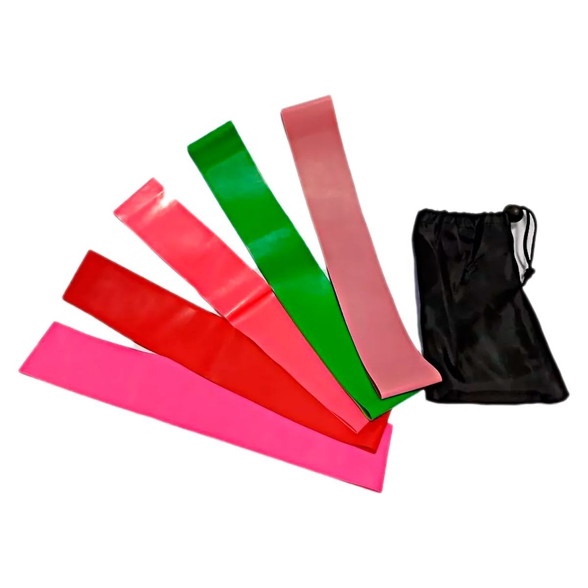 VITTORIA - Kit Bandas Elásticas Cerradas X5  Bolso Resistencia Entrena