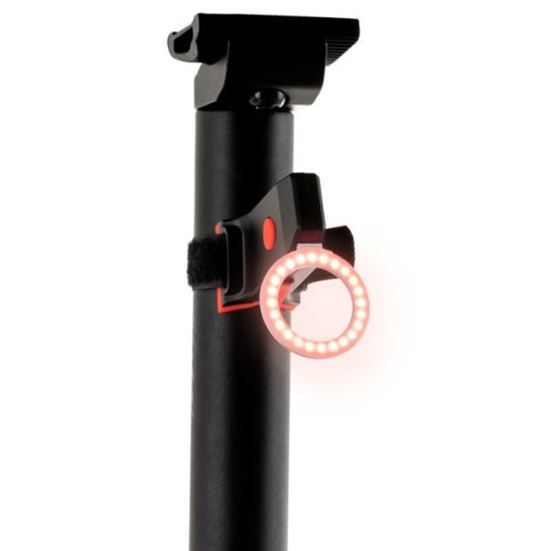 GW - Luz Gw Trasera Led Recargable 15 Lm Redonda Bicicleta