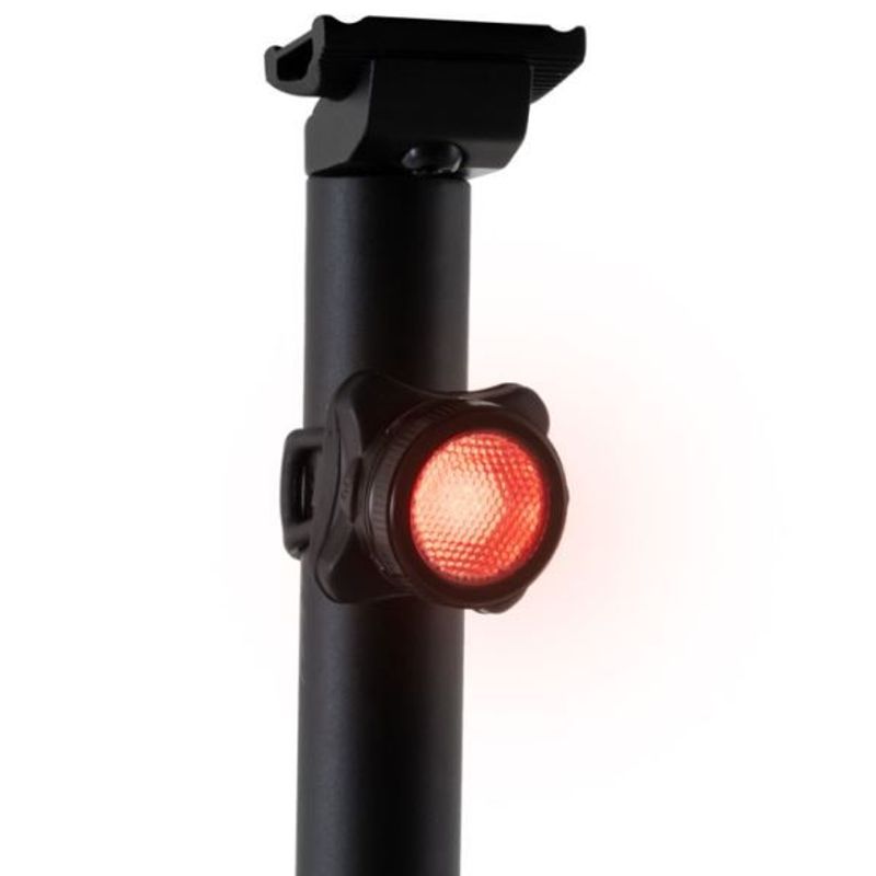 GW - Luz Gw Trasera Led Recargable 40 Lm Redonda Bicicleta