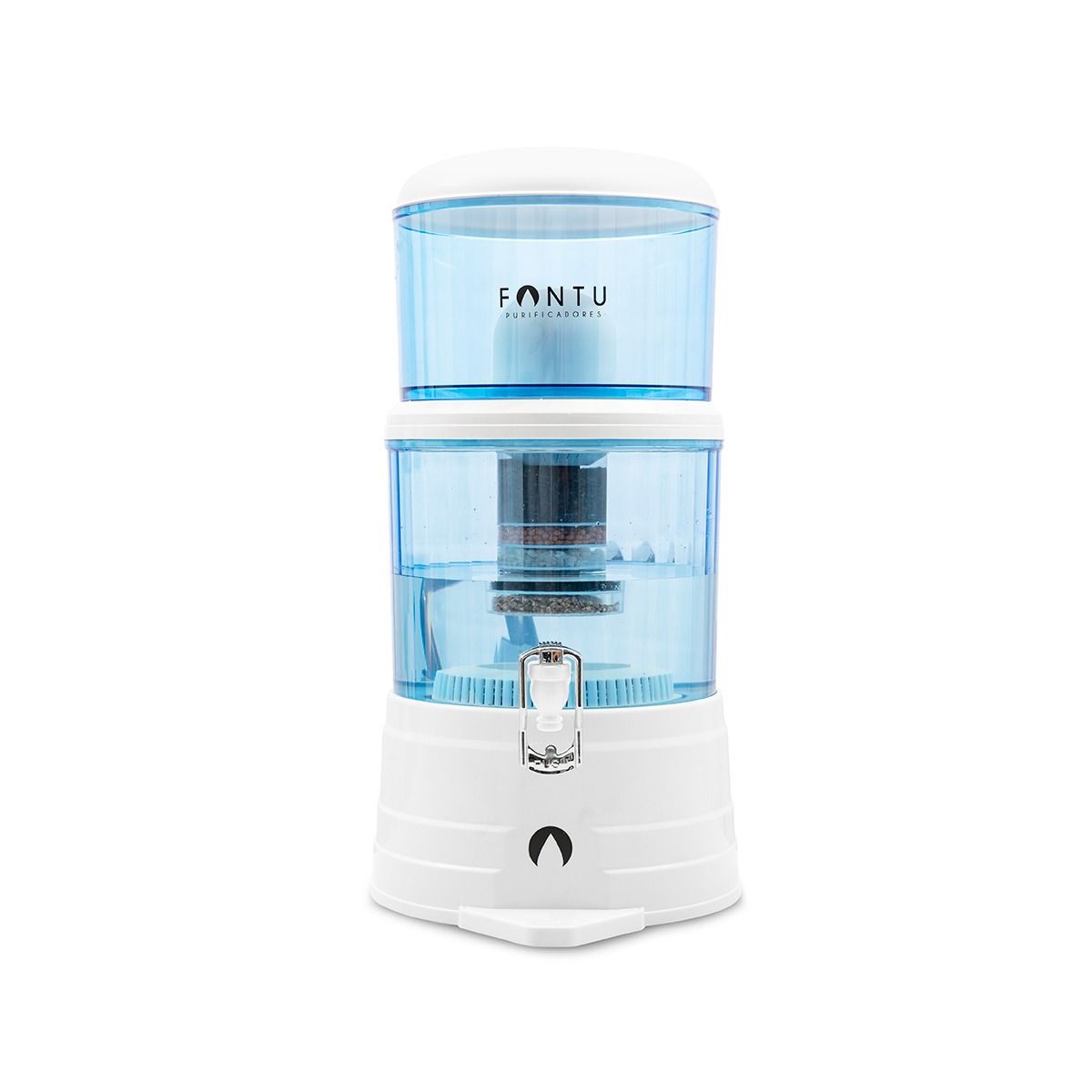 FONTU - Filtro Purificador De Agua Fontu 14 Litros Azul