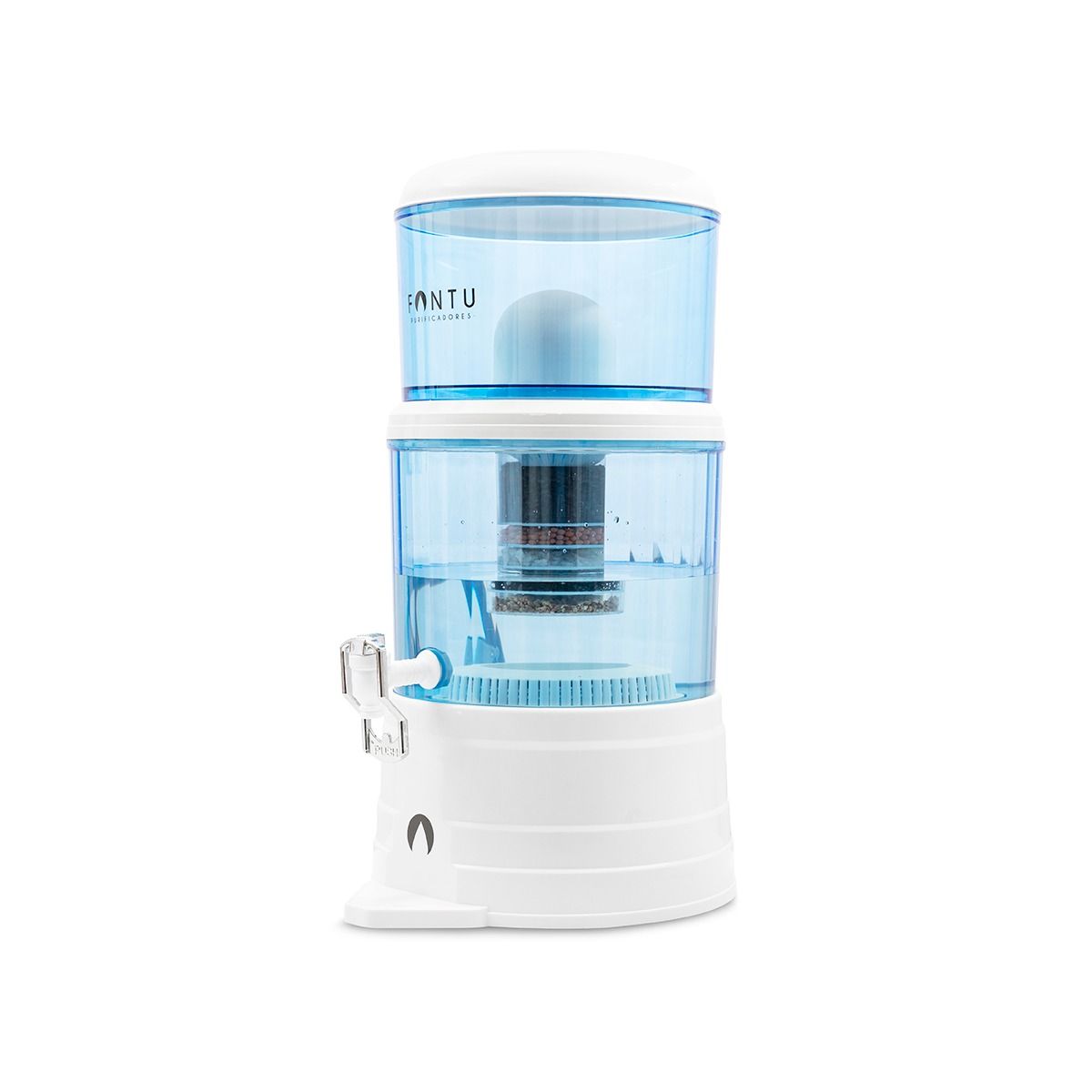 FONTU - Filtro Purificador De Agua Fontu 14 Litros Azul