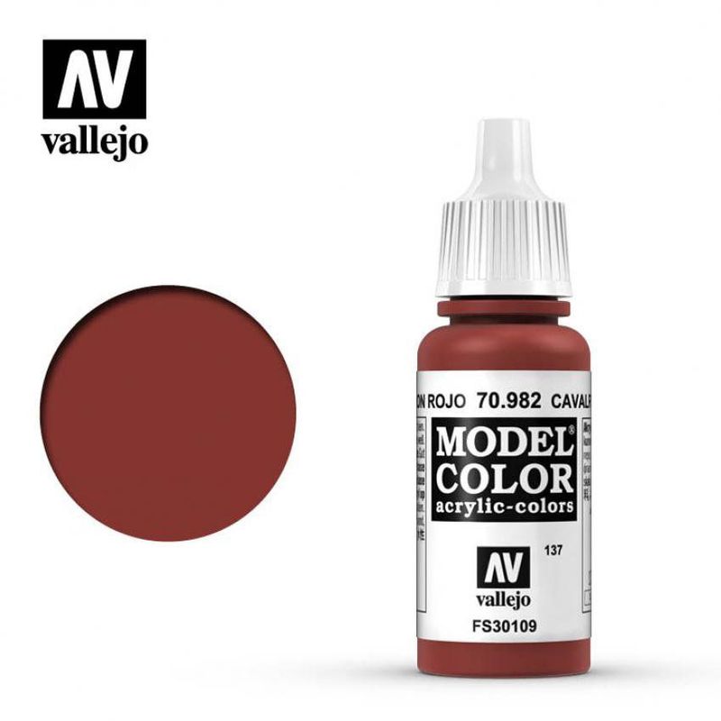 MANUEL VALLEJO - Modelcolor 982-17ml marron rojo