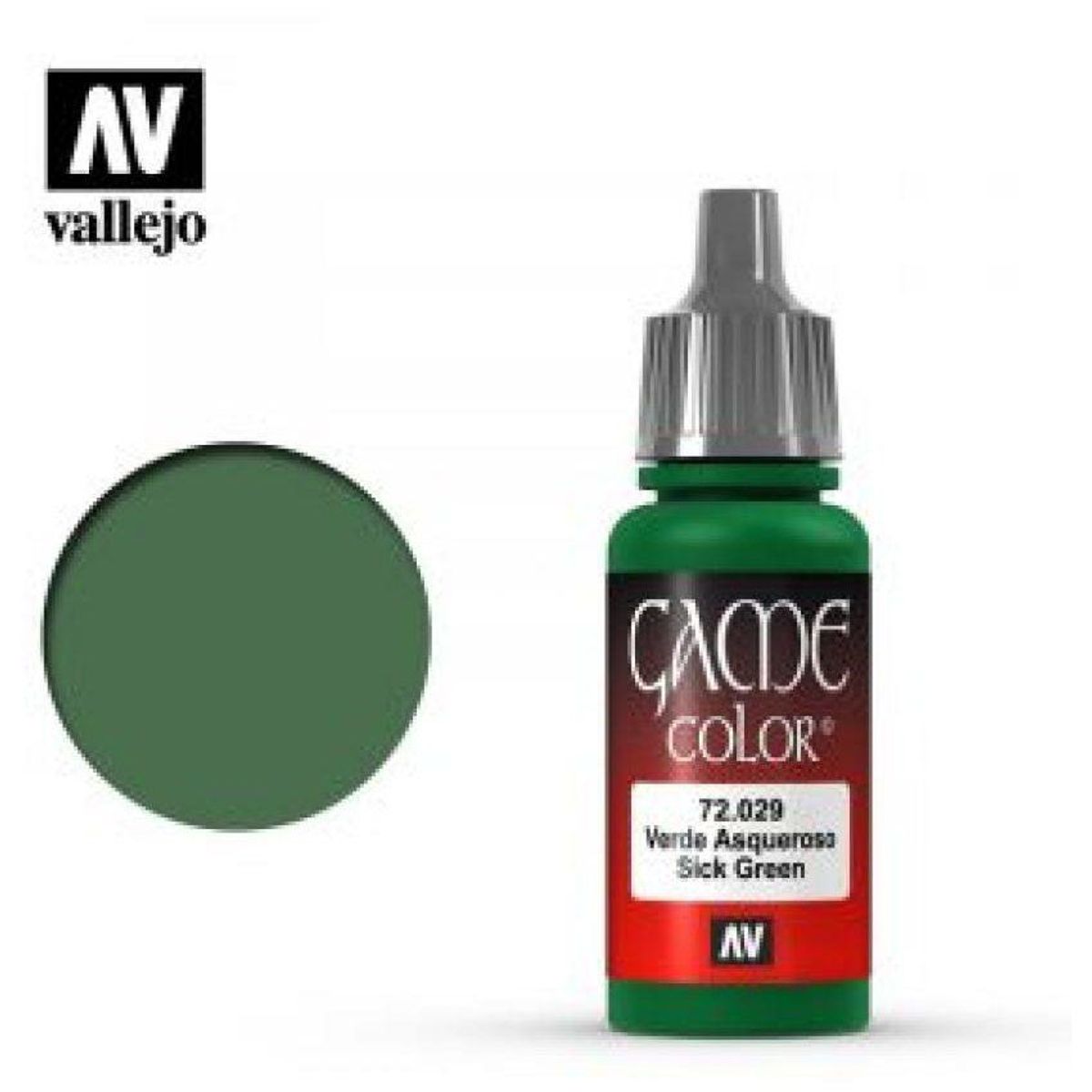 MANUEL VALLEJO - Game color 17ml029-verde asqueroso