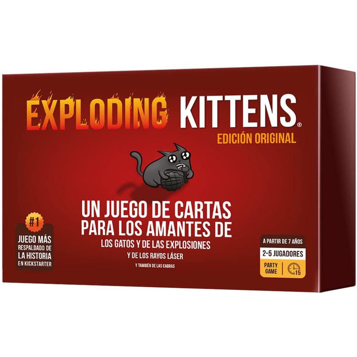 ASMODEE - Juego De Mesa Exploding Kittens Original Para Adultos Niños
