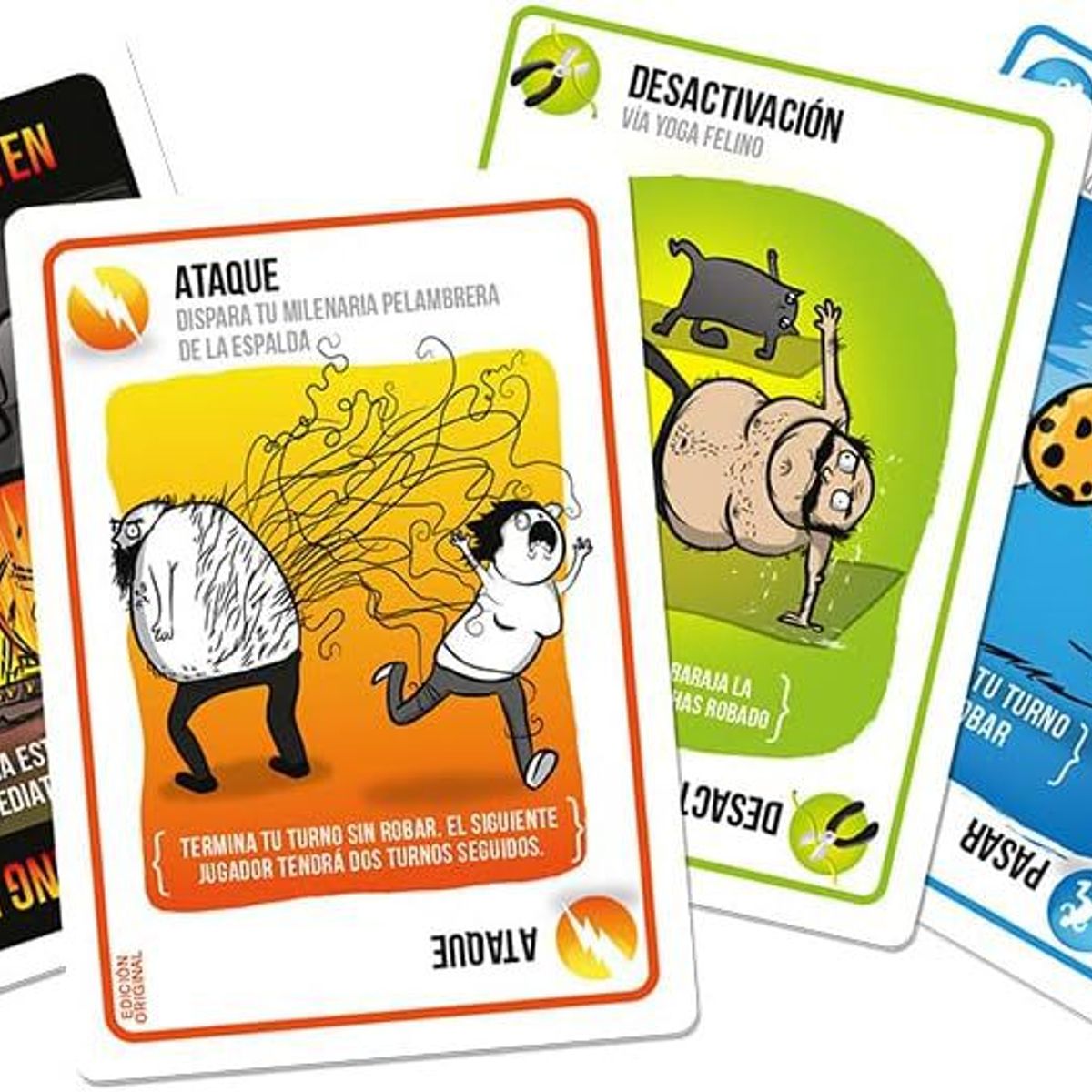 ASMODEE - Juego De Mesa Exploding Kittens Original Para Adultos Niños