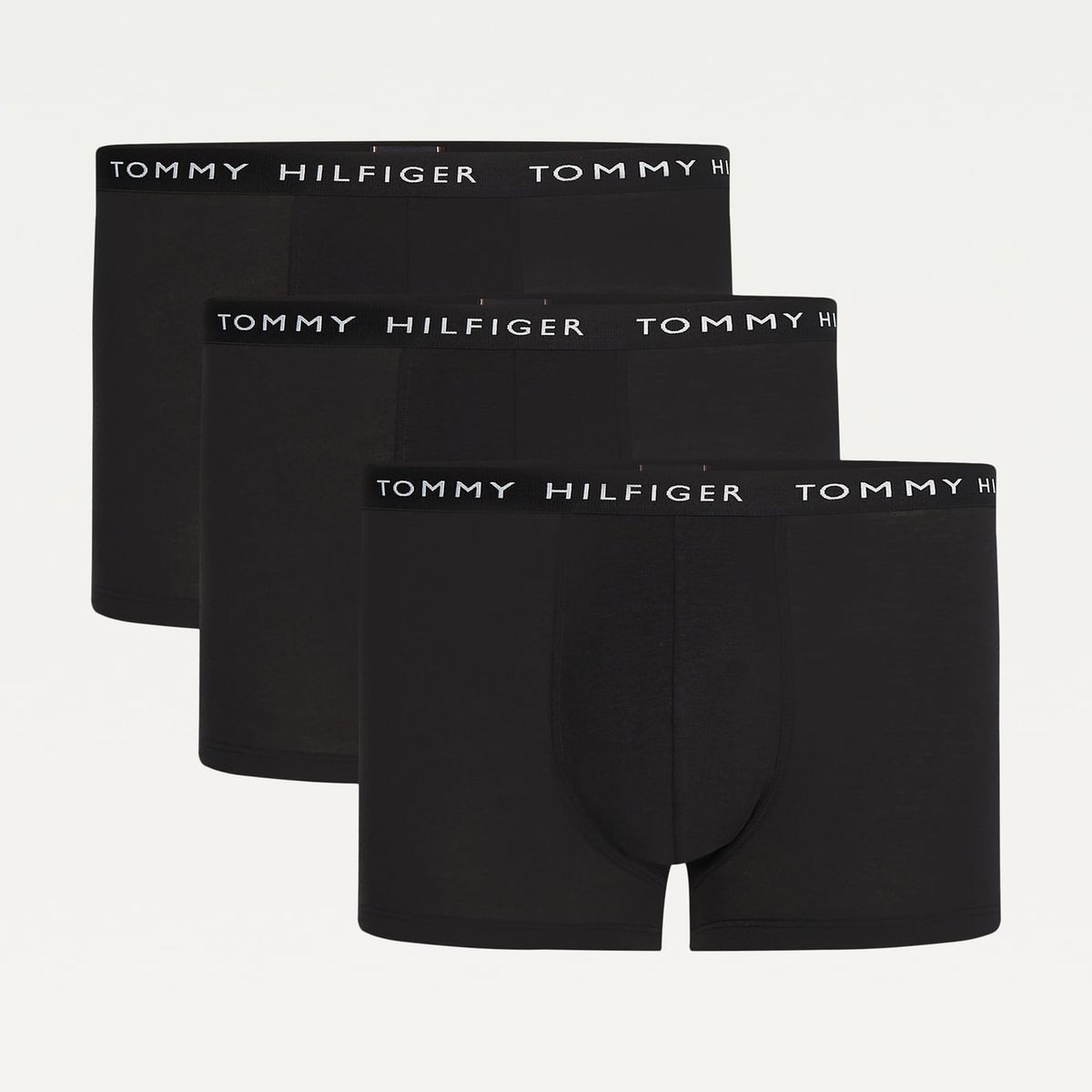 TOMMY HILFIGER - Trunk 3 Pack Negro Tommy Hilfiger