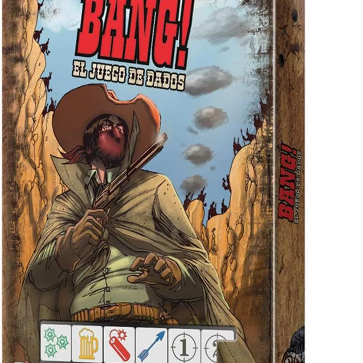 ASMODEE - Juego De Mesa Bang Juego De Dados Para Adultos Niños