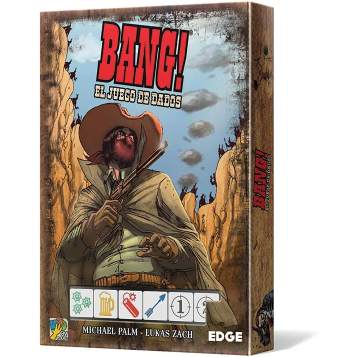 ASMODEE - Juego De Mesa Bang Juego De Dados Para Adultos Niños