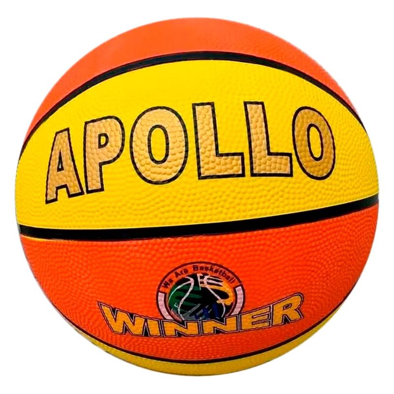 GENERICO - Balón baloncesto basketball apollo caucho 7 colores