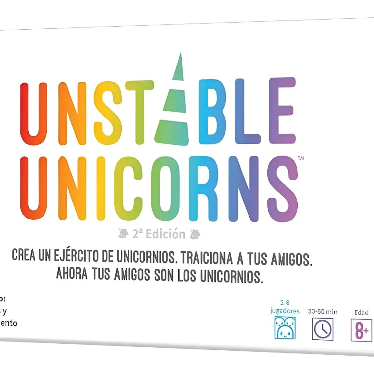 ASMODEE - Juego De Mesa Unicornios Inestables Juego Para Adultos Niños