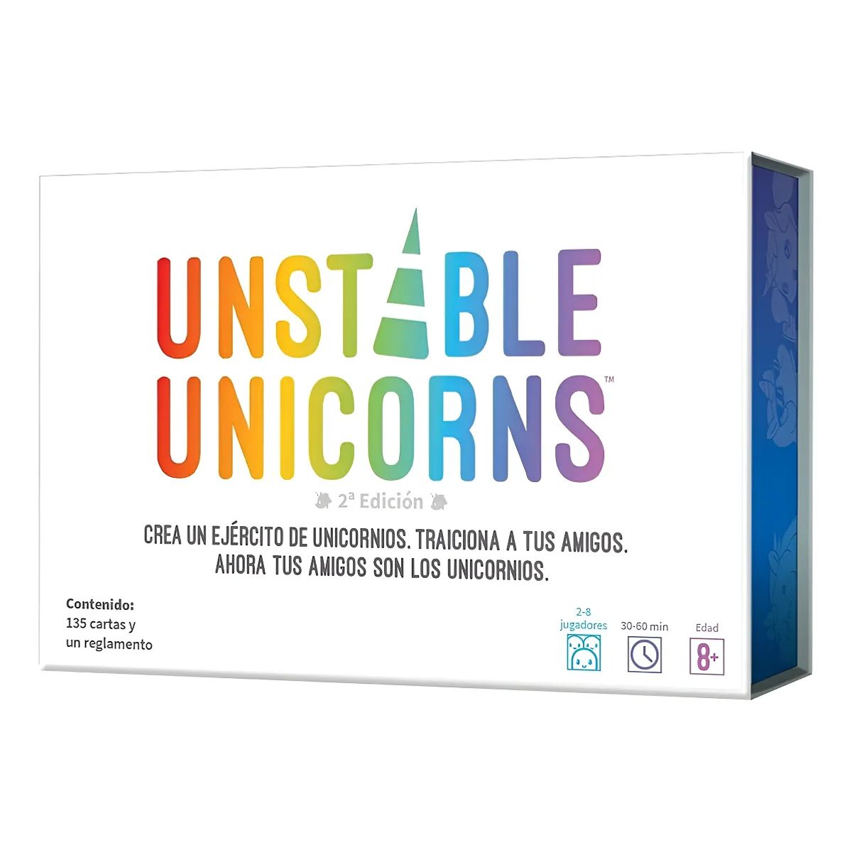 ASMODEE - Juego De Mesa Unicornios Inestables Juego Para Adultos Niños