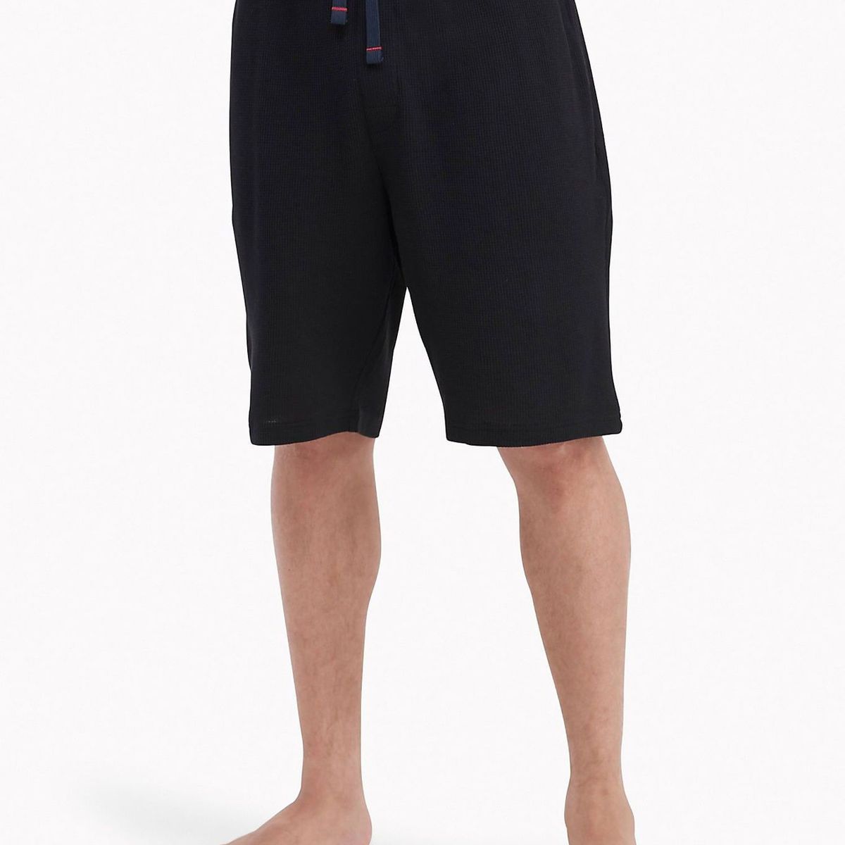 TOMMY HILFIGER - Pantalón Corto Térmico Para Dormir Hombre Azul Tommy Hilfiger