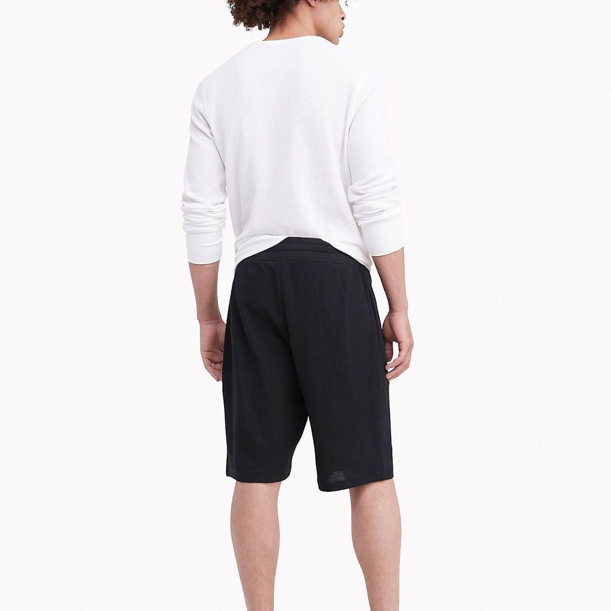 TOMMY HILFIGER - Pantalón Corto Térmico Para Dormir Hombre Azul Tommy Hilfiger