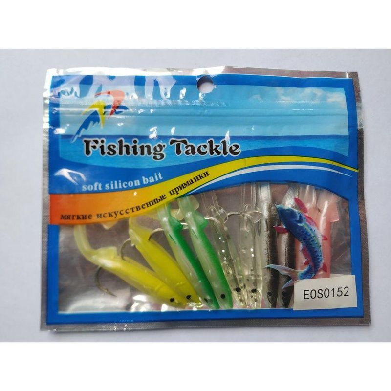 GENERICO - Señuelos anzuelos de pesca pack de 10
