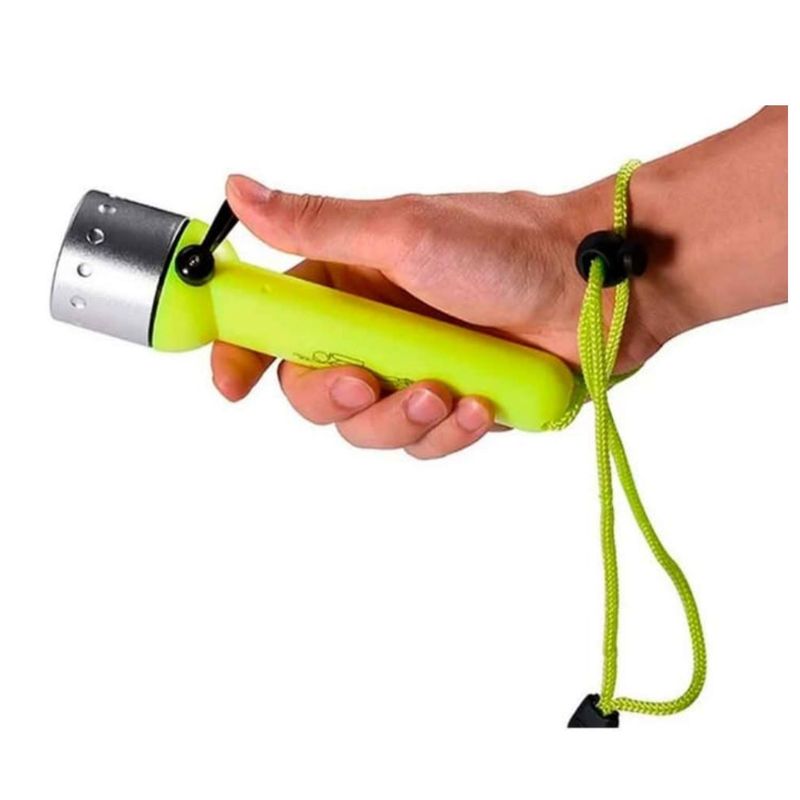 GENERICO - Linterna para buceo natación resistente agua