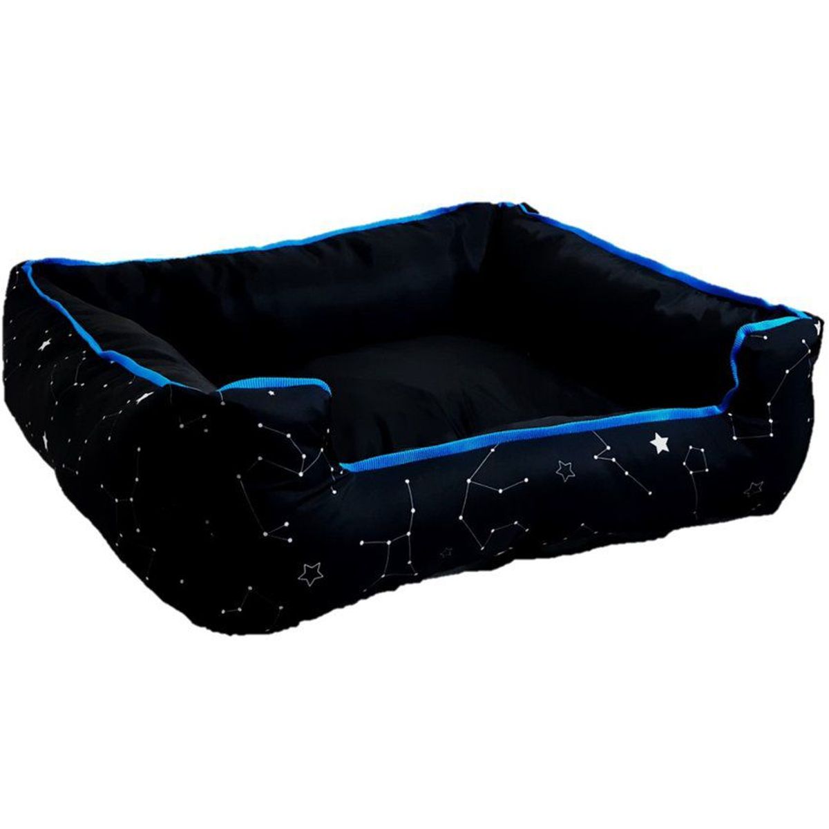 AM MASCOTAS - Cama acolchada luxury - mediana - constelación