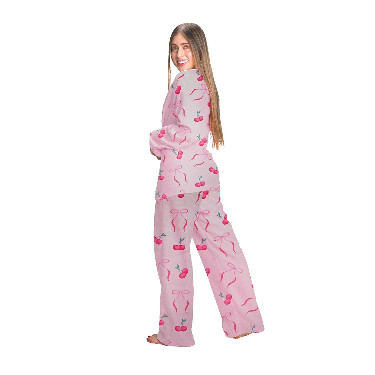 ROMANELLA - Pijama Térmica Alejandra Para Mujer Abierta Con Botones Romanella