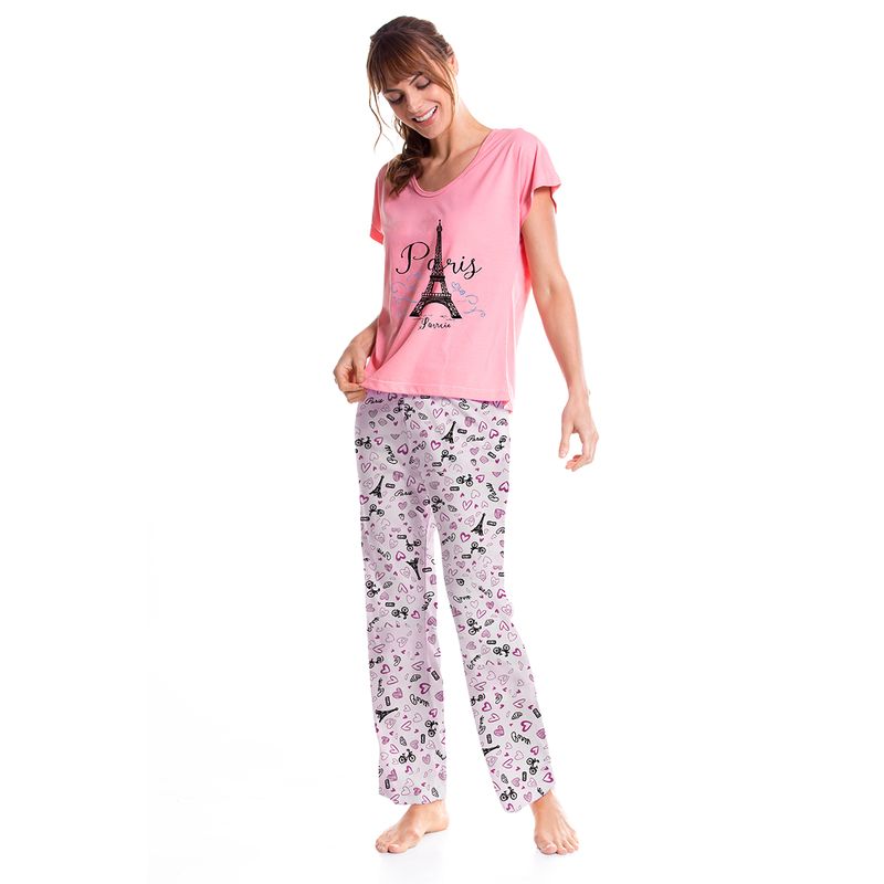 ROMANELLA - Conjunto Pijama de pantalón Daniela Romanella