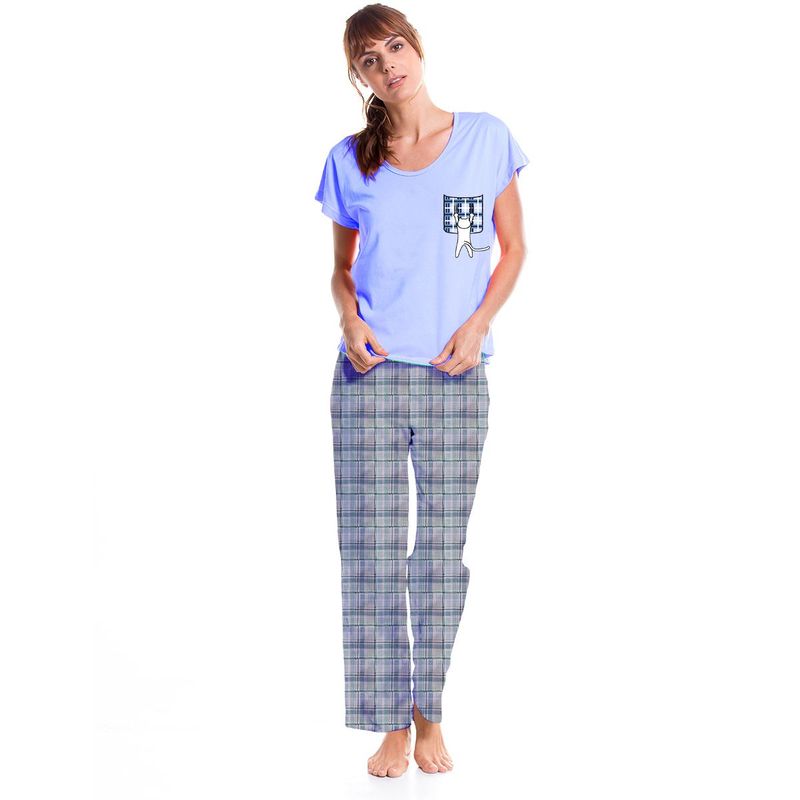 ROMANELLA - Conjunto Pijama de pantalón Daniela Romanella