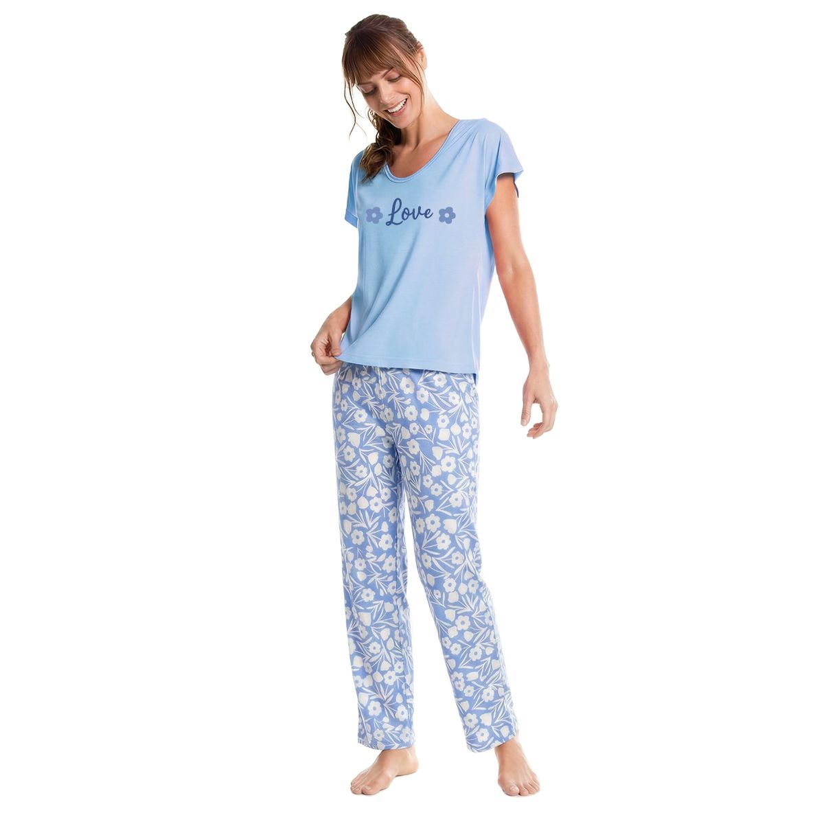 ROMANELLA - Conjunto Pijama de pantalón Daniela Romanella