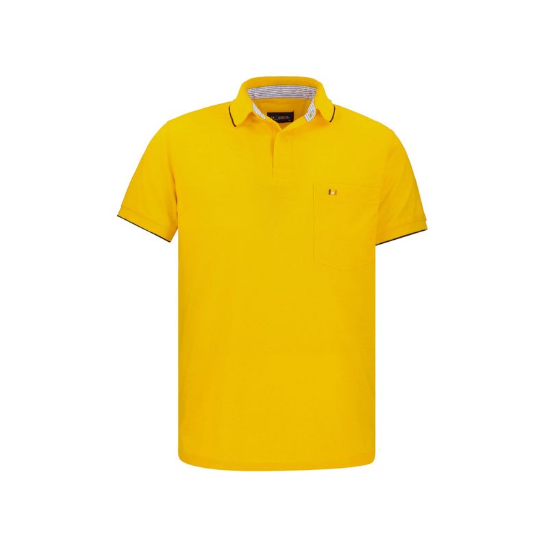 HAMER - Polo para hombre Hamer con bolsillo