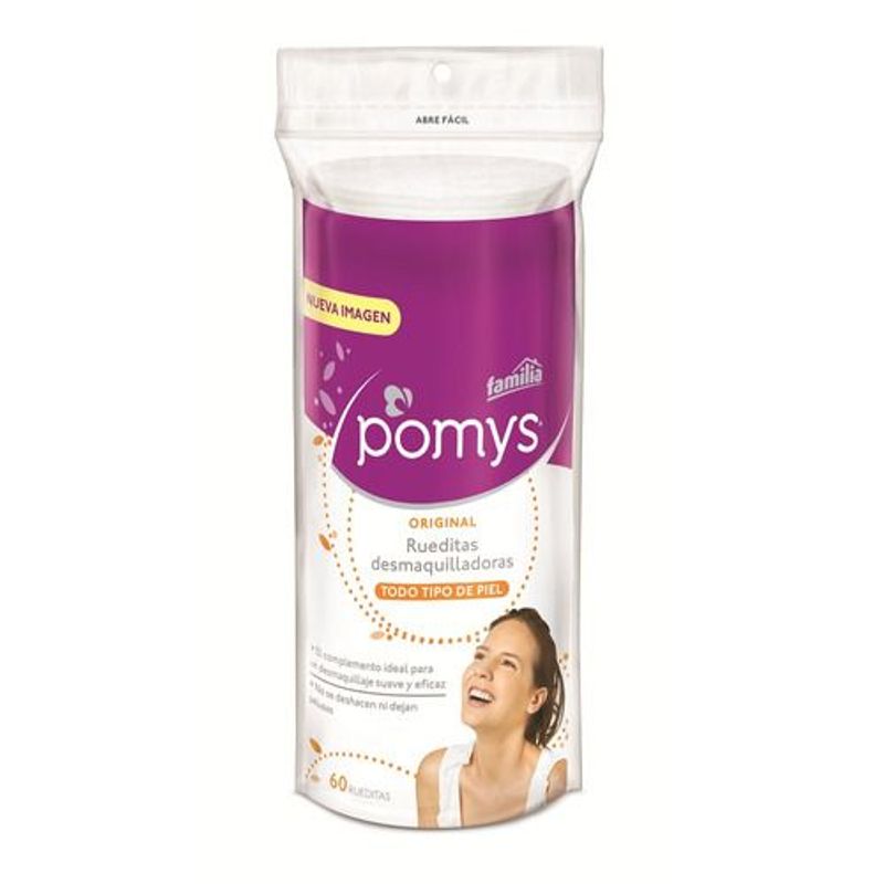 POMYS - Rueditas Desmaquilladoras Pomys Original X 60und