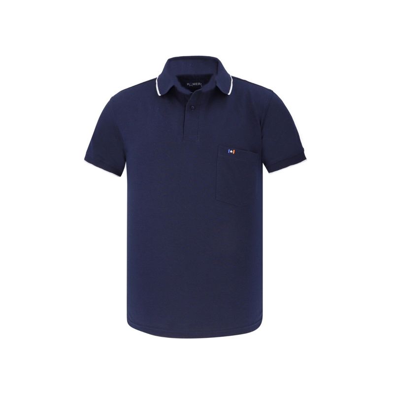 HAMER - Polo para hombre Hamer con bolsillo