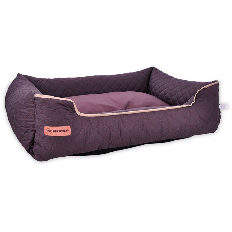 AM MASCOTAS - Cama Acolchada Luxury Grande Cafe