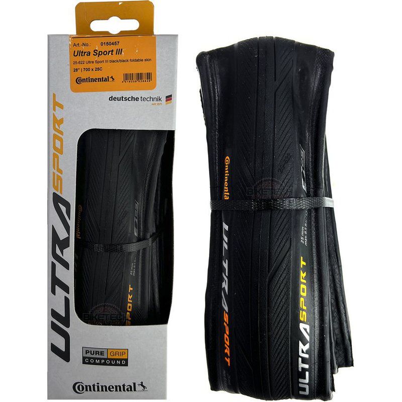 CONTINENTAL - Llanta Continental Ultra Sport 3 700x25 Para Bicicleta Ruta