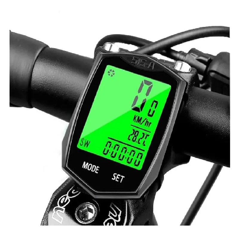 GENERICO - Velocimetro inalambrico para bicicleta odometro cronometro