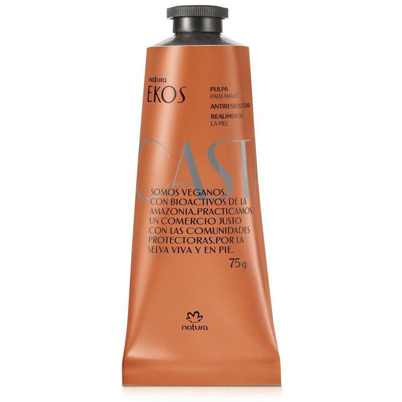 NATURA - Crema Pulpa Hidratante Manos Ekos Castaña Natura 75 gr