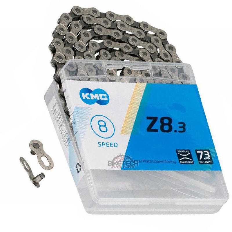 KMC - Cadenilla 8 Velocidades Kmc Z8 Cadena Ruta Mtb Ultradurable