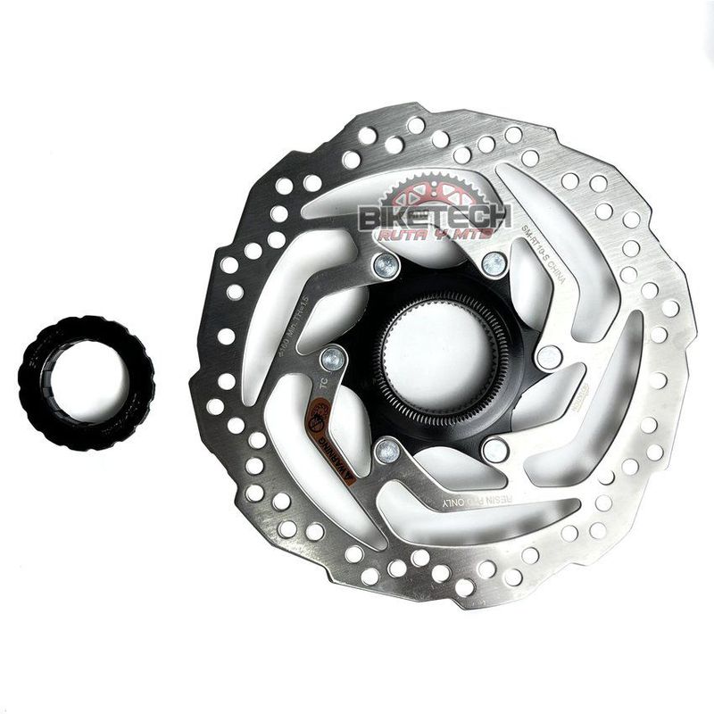 SHIMANO - Disco Rotor Freno Bicicleta Shimano Rt10 Centerlock 160mm