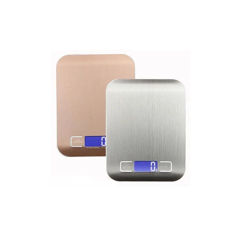 BERNALO - Gramera digital de cocina pesa báscula balanza de peso lujo